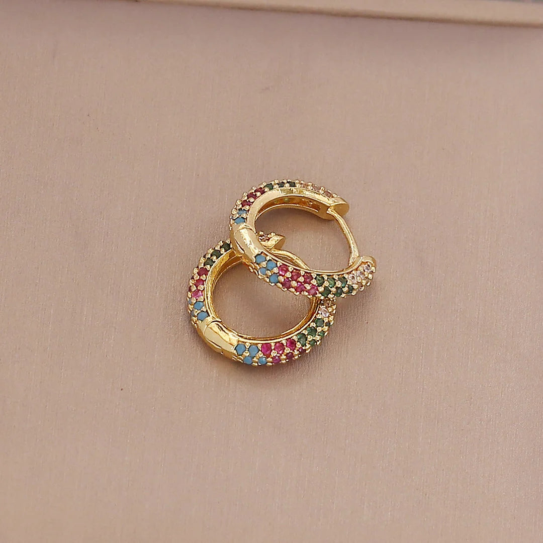 Women U-Shape Copper Electroplating Clip On Earrings