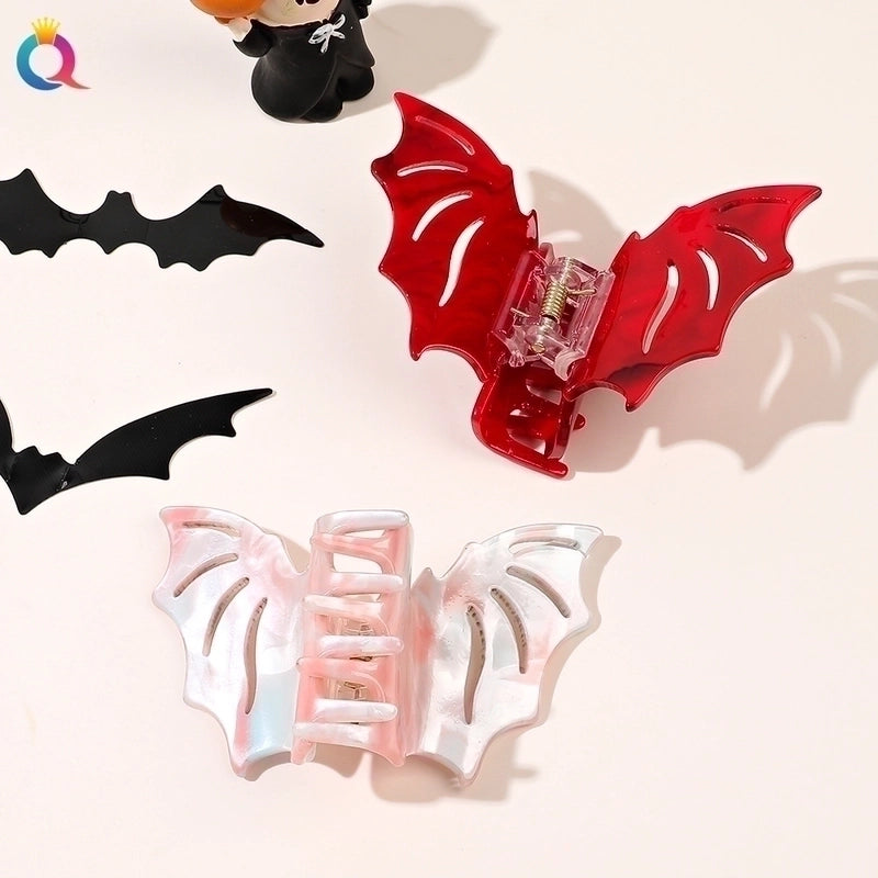 Halloween Funny Bat Plastic Hair Claws