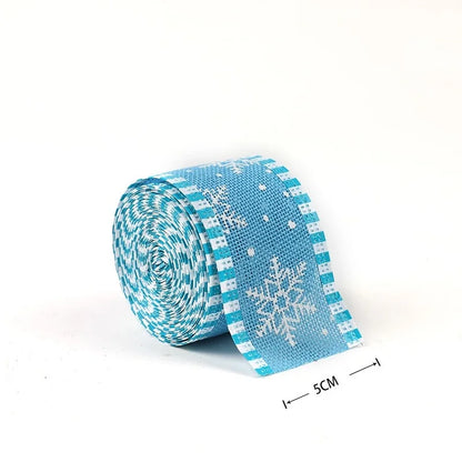 Christmas Casual Sweet Christmas Tree Car Imitated Hemp Party Festival Decorative Props