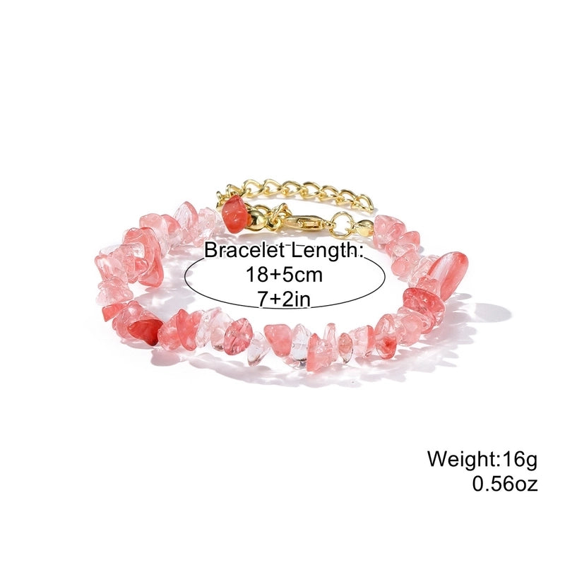 Fashion Geometric Natural Stone Bracelets 1 Piece