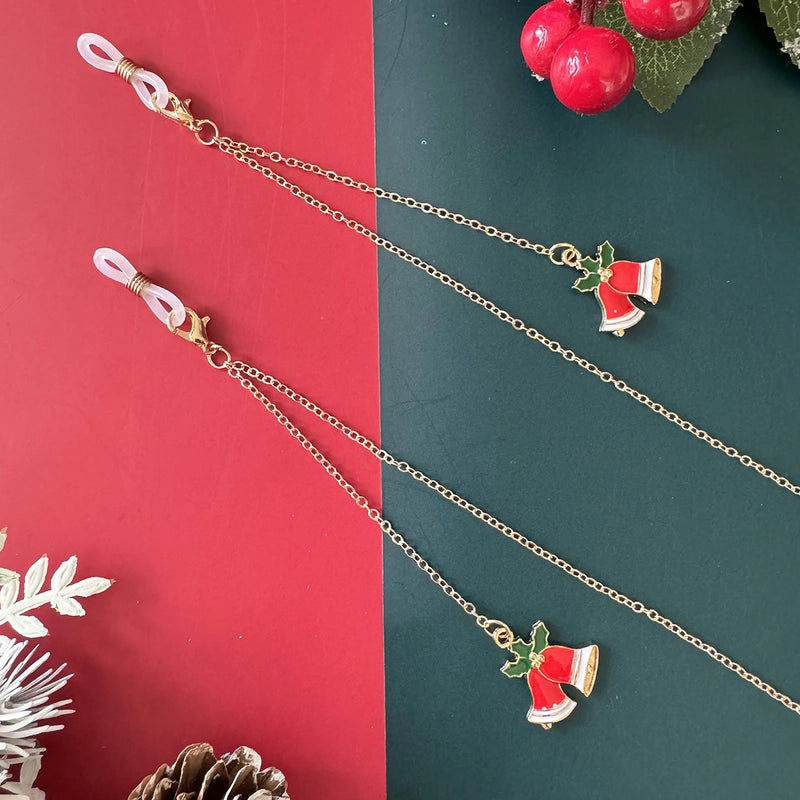 Vacation Christmas Tree Alloy Christmas Women's Glasses Chain