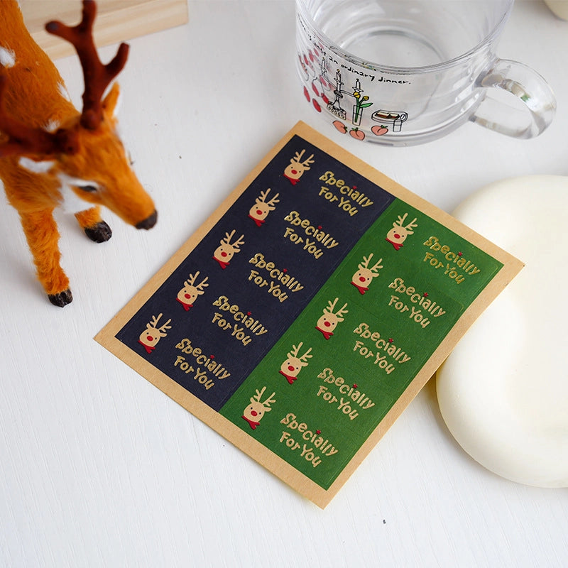 1 Piece Christmas Tree Christmas Learning Christmas Cartoon Style Cute Stickers