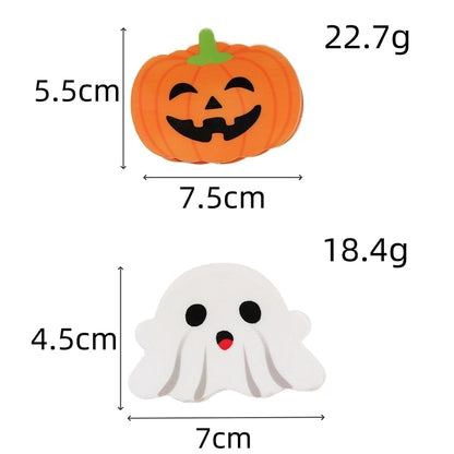 Halloween Cute Funny Women's Clouds Pumpkin Arylic Hair Claws