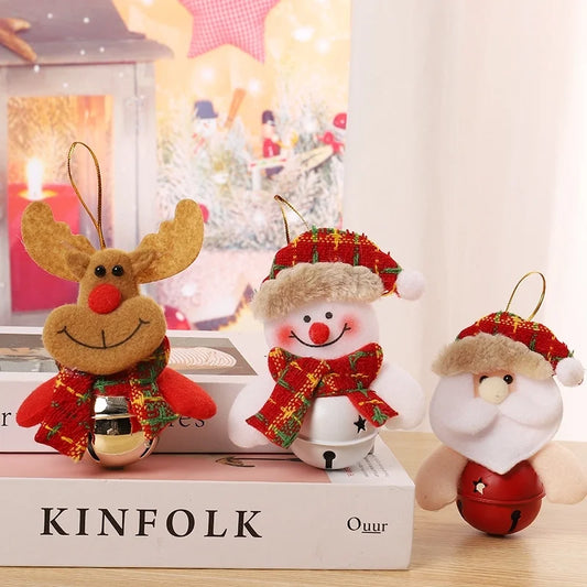 Christmas Minimalist Classic Style Snowman Elk Holiday Daily Hanging Ornaments