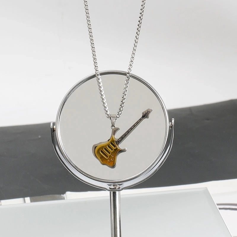 Hip-hop Animal Cartoon Character Alloy Titanium Steel Pendant Necklace In Bulk