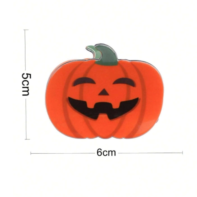 Halloween Punk Women's Pumpkin Plastic Hair Claws