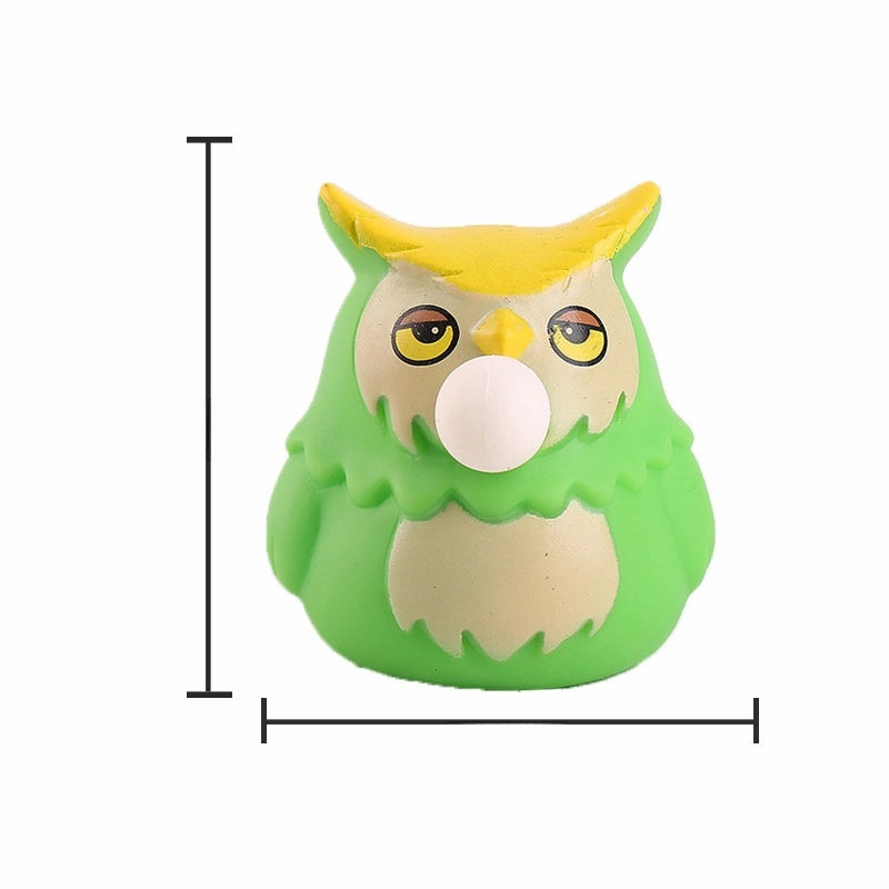 Squishy Toy Christmas Animal Santa Claus Snowman PVC TPR Toys