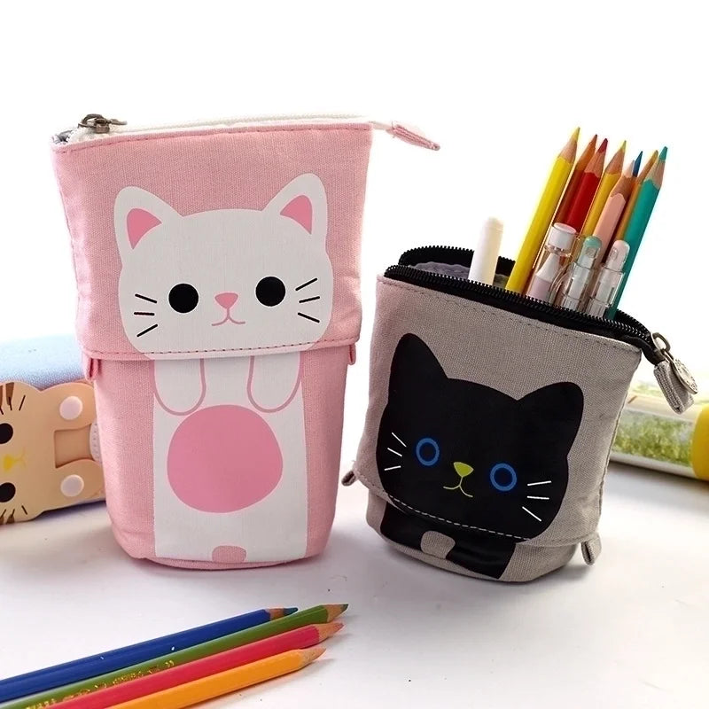 Cartoon Cloth School Cute Pencil Case