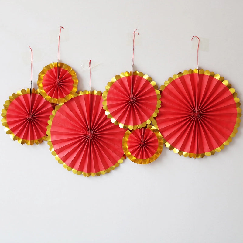 Flower Craft Paper Casual Daily Party Hanging Ornaments Party Supplies Decorations 1 Piece