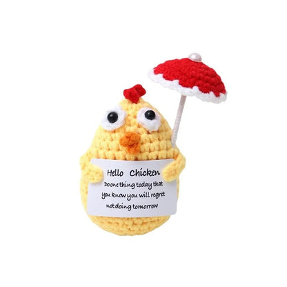 Cute Fruit Heart Shape Flower Yarn Daily Decorations Table Decoration