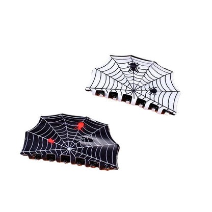 Halloween Casual Minimalist Women's Spider Spider Web Arylic Hair Claws