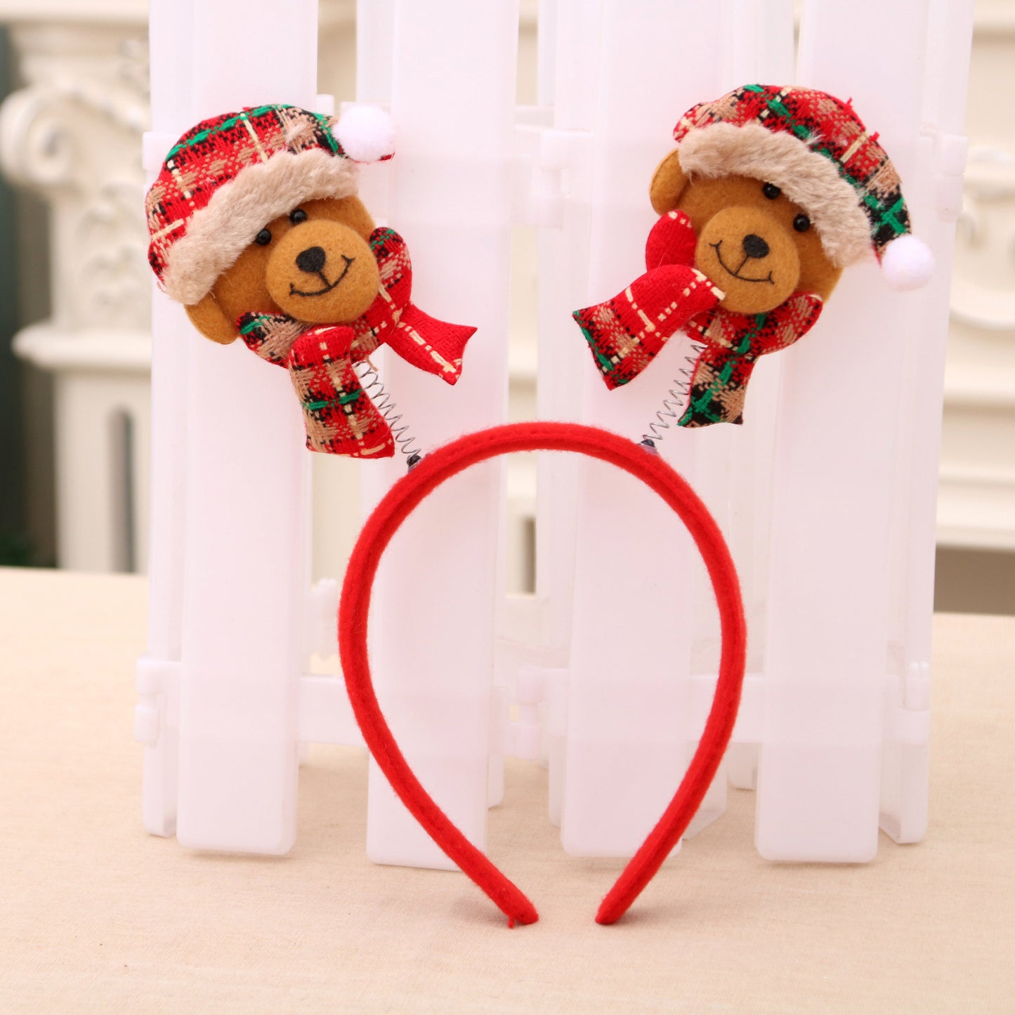 Cute Christmas Women's Snowman Elk Nonwoven Hair Band