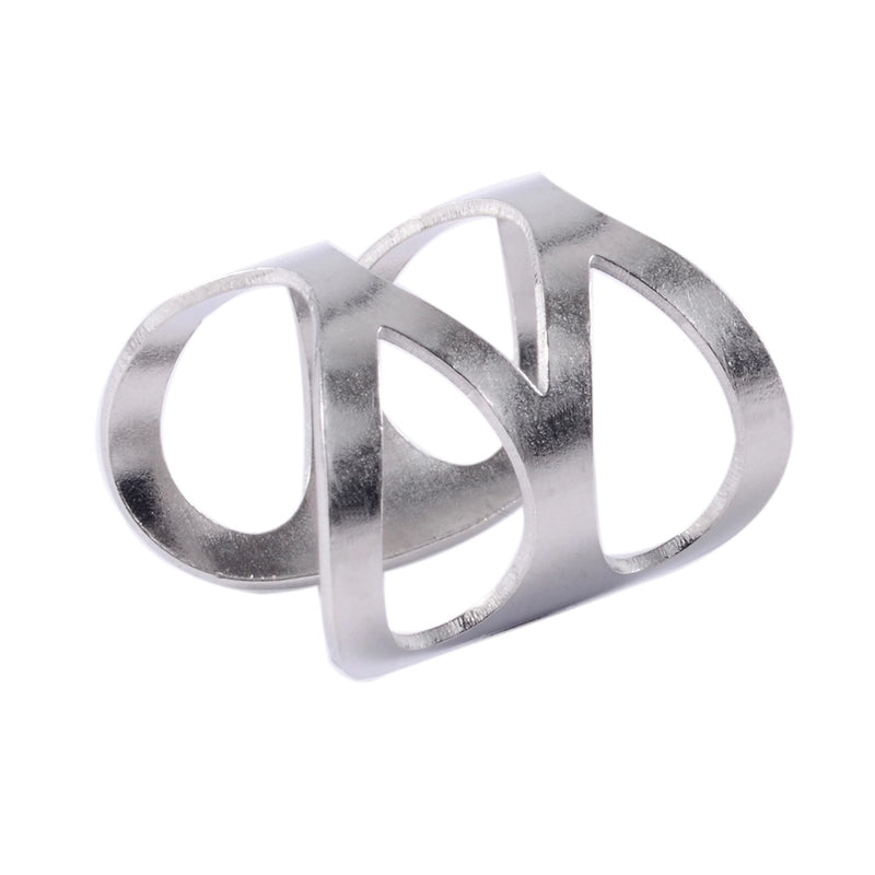 10 Pieces Casual Vacation Tropical Solid Color Polishing 304 Stainless Steel 18K Gold Plated Ear Cuffs