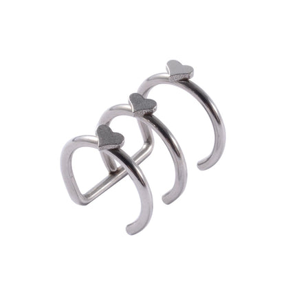 10 Pieces Casual Vacation Tropical Solid Color Polishing 304 Stainless Steel 18K Gold Plated Ear Cuffs