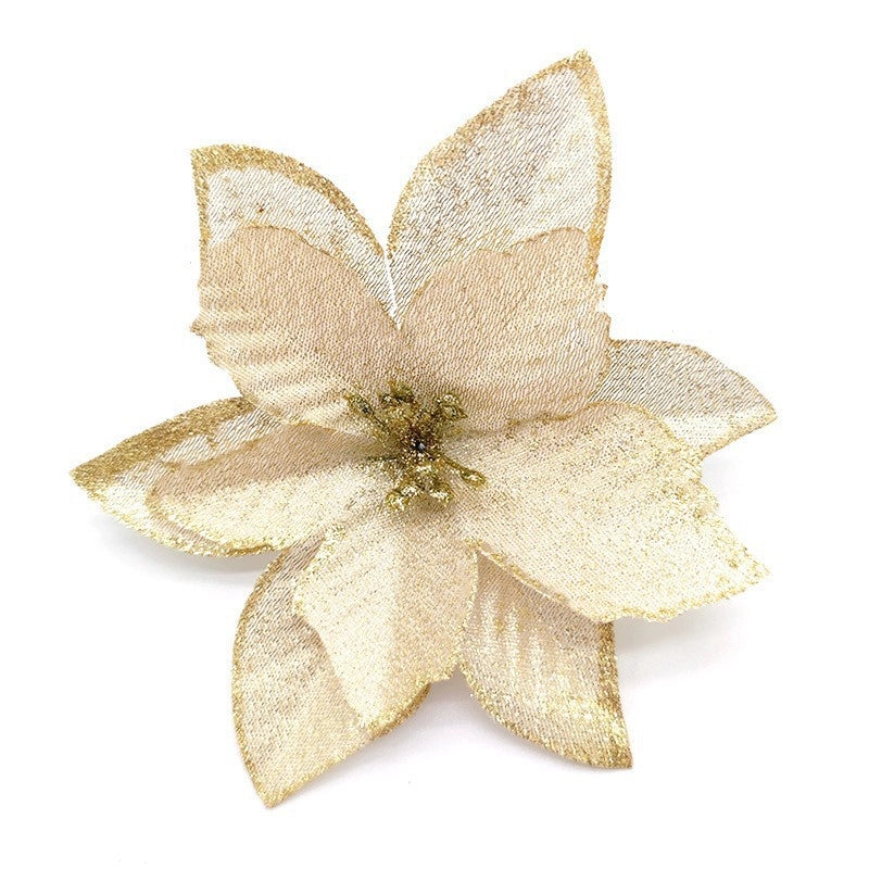 Cross-border Christmas Decorations Christmas Tree Pendant Snowflake Hanging Ball Pine Cone Gift Bag Christmas Old Man Small Drum Butterfly