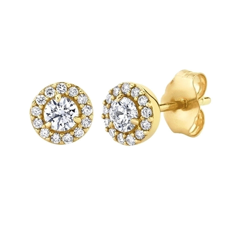 1 Pair Minimalist Star Water Droplets Inlay 925 Sterling Silver Copper Artificial Diamond Ear Studs