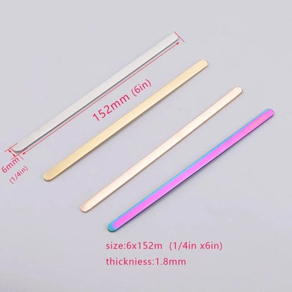 Minimalist Solid Color 304 Stainless Steel Bangle In Bulk