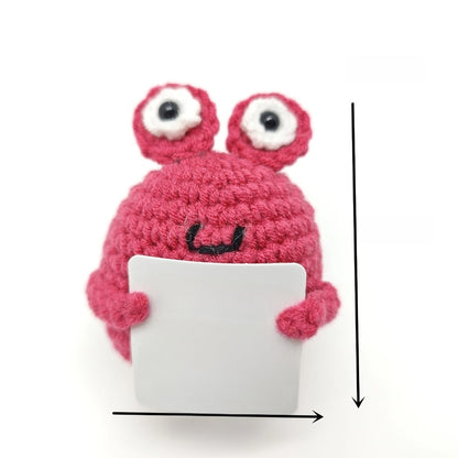 Cute Animal Fruit Vegetable Yarn Ornaments Artificial Decorations