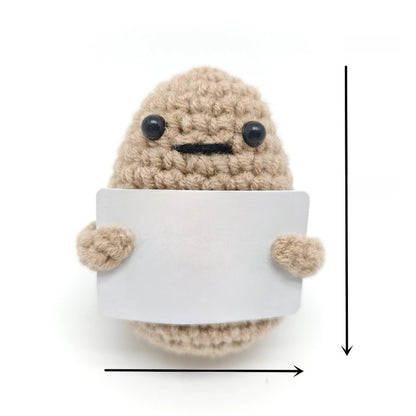 Cute Animal Fruit Vegetable Yarn Ornaments Artificial Decorations