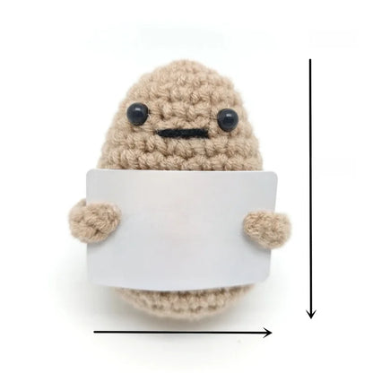 Cute Animal Fruit Vegetable Yarn Ornaments Artificial Decorations