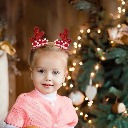 Christmas Cartoon Style Cute Antlers Party Festival Hairpin