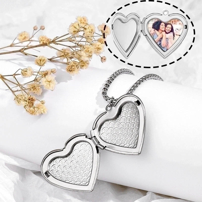 Vintage Style Classic Style Square Oval Heart Shape 304 Stainless Steel Plating Pendant Necklace