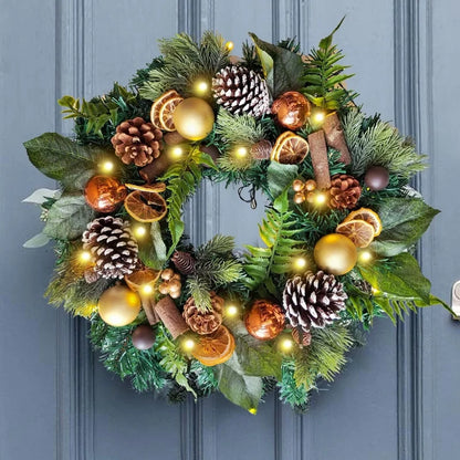 Christmas Decorations Mori Christmas Wreath Door Hanging Shopping Mall Home Window Scene Decoration