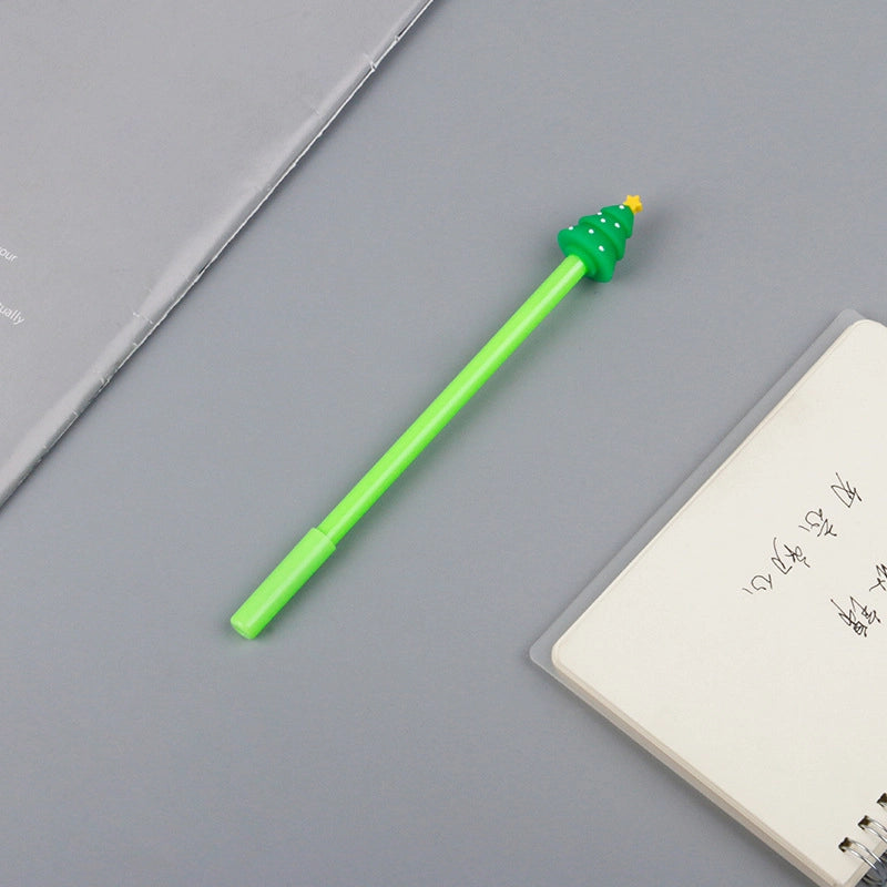 1 Piece Santa Claus School Christmas Plastic Cartoon Style Gel Pen