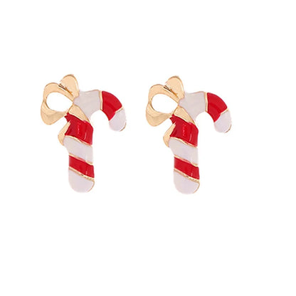 Christmas Cute Minimalist Christmas Tree Santa Claus Snowman Alloy Party Festival