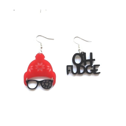 Cartoon Style Cartoon Character Arylic Hollow Out Women's Earrings 1 Pair