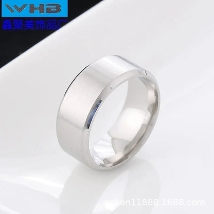 Minimalist Round Stainless Steel Rings