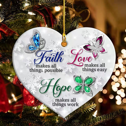 Christmas Funny Muscle Man Acrylic Flat Christmas Pendant Car Home Decoration Pendant