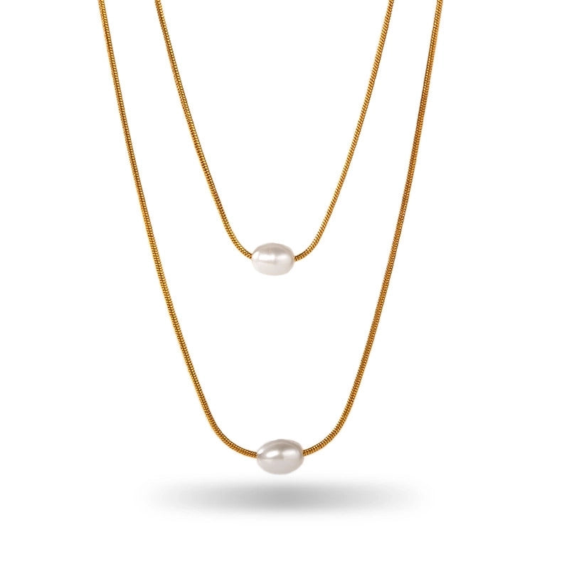 Retro Geometric Round Titanium Steel Agate Tiger Eye Plating Pendant Necklace