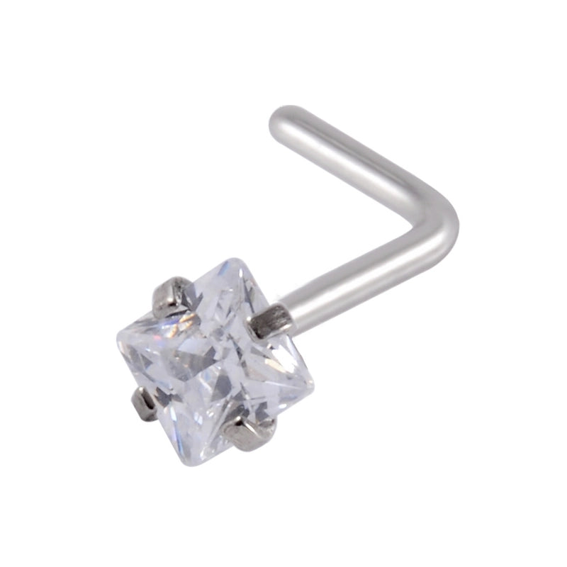 6 Pieces Nose Rings & Studs Casual Tropical Star 304 Stainless Steel Plating Zircon 18K Gold Plated Nose Rings & Studs