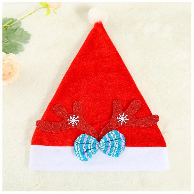 Christmas Fashion Antlers Cloth Party Christmas Hat