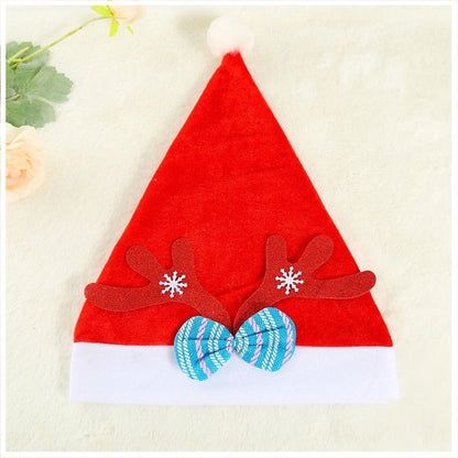 Christmas Fashion Antlers Cloth Party Christmas Hat