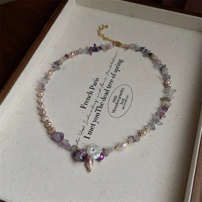 Minimalist Classic Style Round Freshwater Pearl Beaded Bracelets