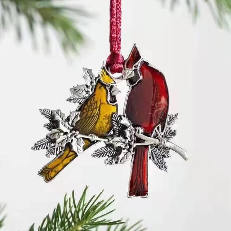 Cross-border Christmas Metal Alloy Ornaments Ornaments Alloy Decorations Christmas Pendants Snowman Santa Claus