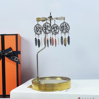 Novelty Solid Color Stainless Steel Metal Candlestick