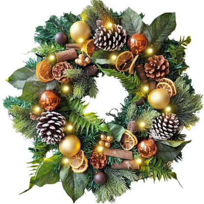 Christmas Decorations Mori Christmas Wreath Door Hanging Shopping Mall Home Window Scene Decoration