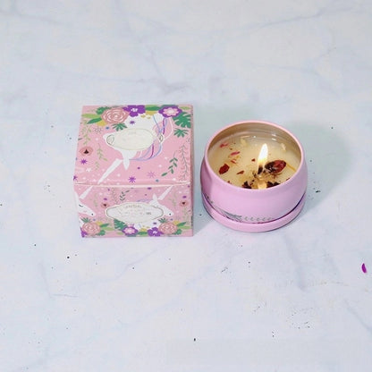 Christmas Fashion Santa Claus Contrasting Colors Flower Wax Metal