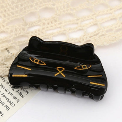 Halloween Minimalist Women's Pumpkin Spider Web Bat Arylic Hair Claws