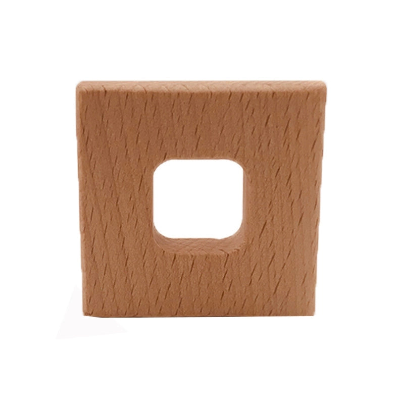 Baby Soothing Toys Beech Wood Animal Ornaments Molar Toys Baby Molar Stick Toys