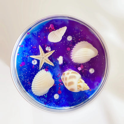 Beach Starfish Shell Soy Wax Candle