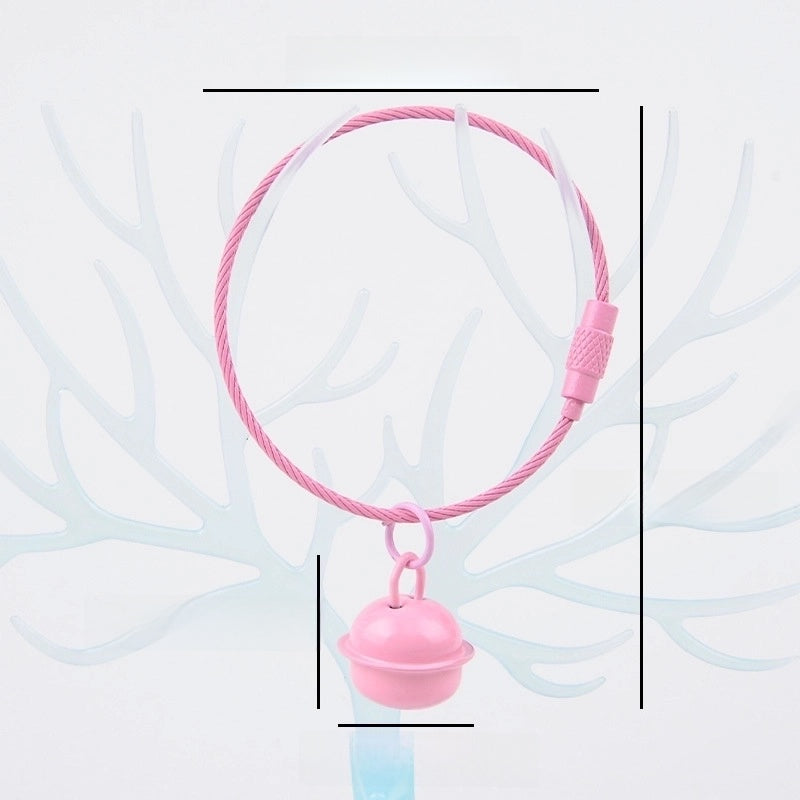 Cute Solid Color Bell Metal Unisex Bag Pendant Keychain 1 Piece