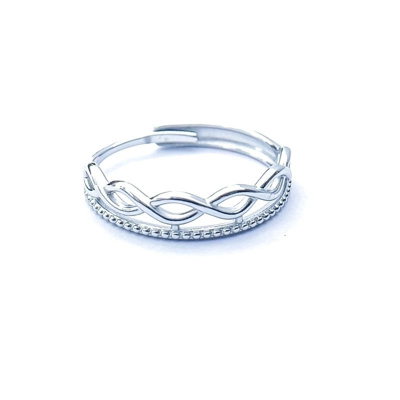 Minimalist Heart Shape Titanium Steel Open Rings