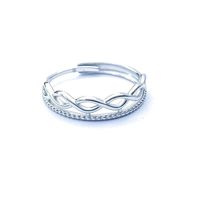 Minimalist Heart Shape Titanium Steel Open Rings