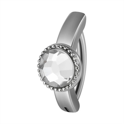 1 Piece Belly Rings Casual Hawaiian Tropical Flower Butterfly 304 Stainless Steel Inlay Zircon