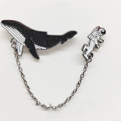 Casual Cute Streetwear Pin Cartoon Character Alloy Enamel Unisex Brooches