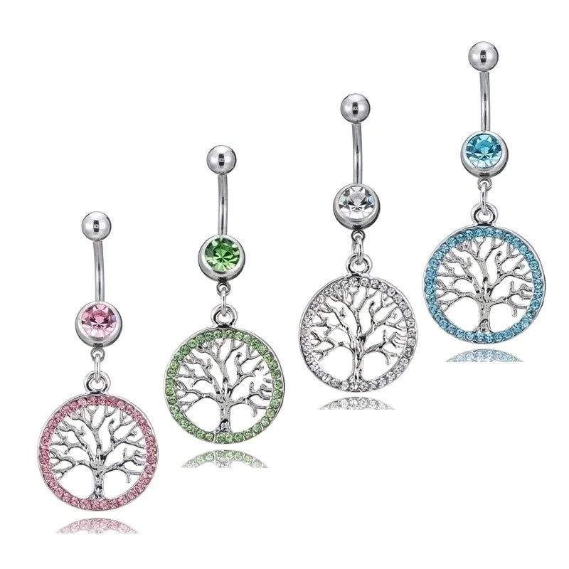 Belly Rings Fashion Geometric Alloy Diamond